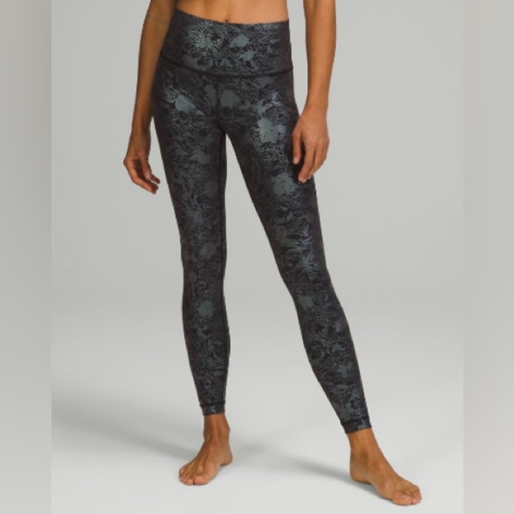 Lululemon Wunder Under High-Rise Tight 28” Full-On Luxtreme Shine